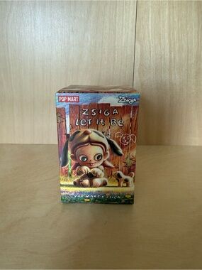 Pop Mart Zsiga Let It Be Series Blind Box Figure Toy Gift